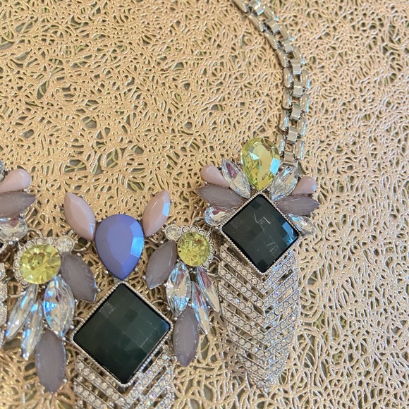 Silver Statement Necklace - Picture 3 of 3